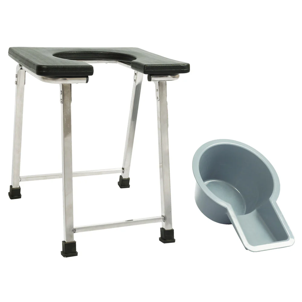 Frido Foldable Commode Stool