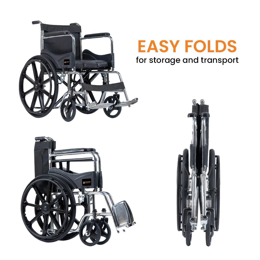 Frido FSC100 | Foldable Wheelchair - Image 2