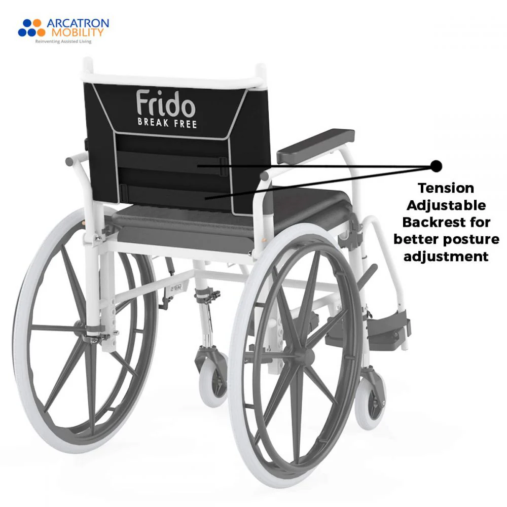Prime FPS005 | Self Propelled Shower Commode Wheelchair - Image 5