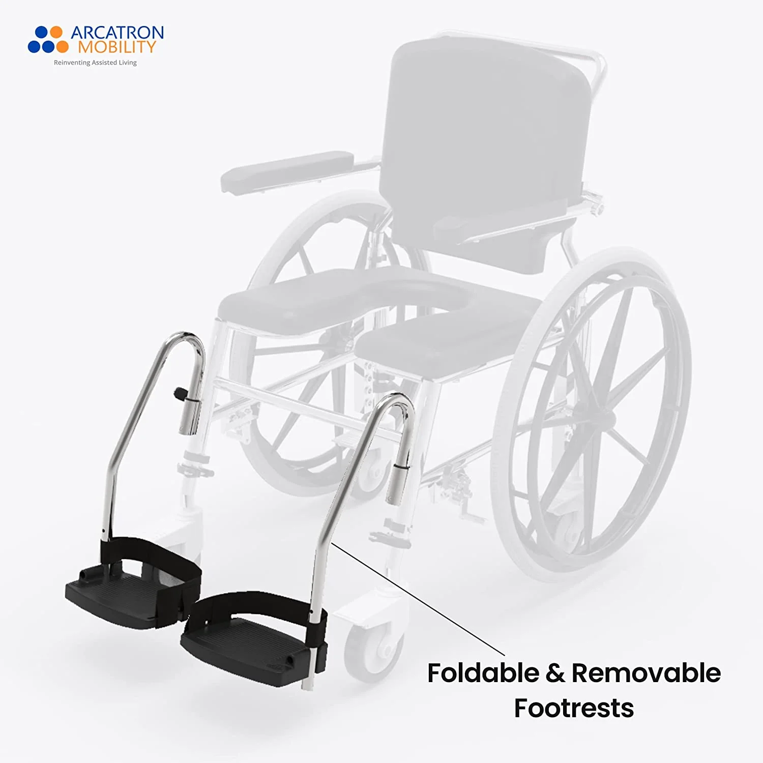 Prime SSS100 | Self Propelled Shower Commode Wheelchair - Image 5