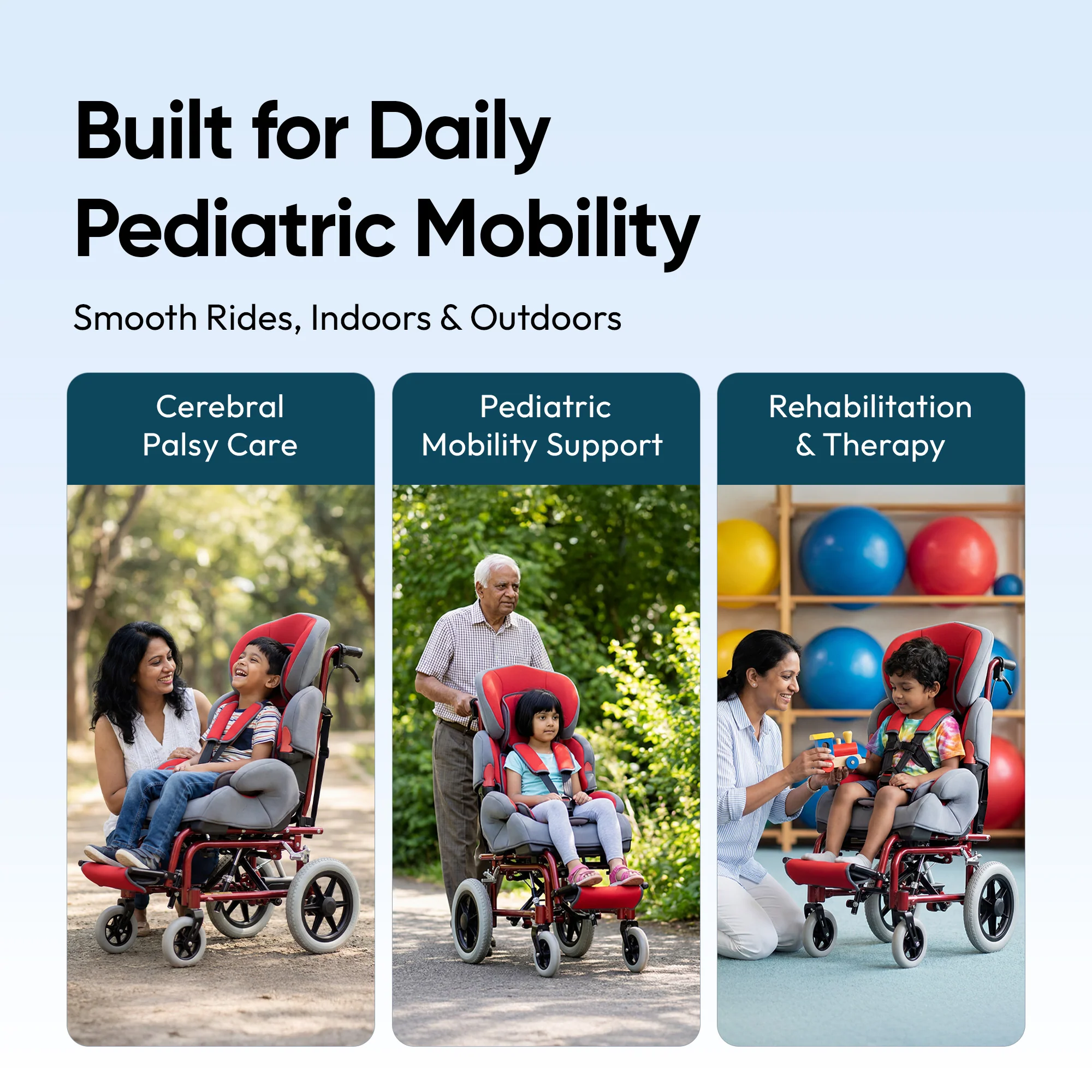 Frido Cerebral Palsy Pediatric Wheelchair - Image 10