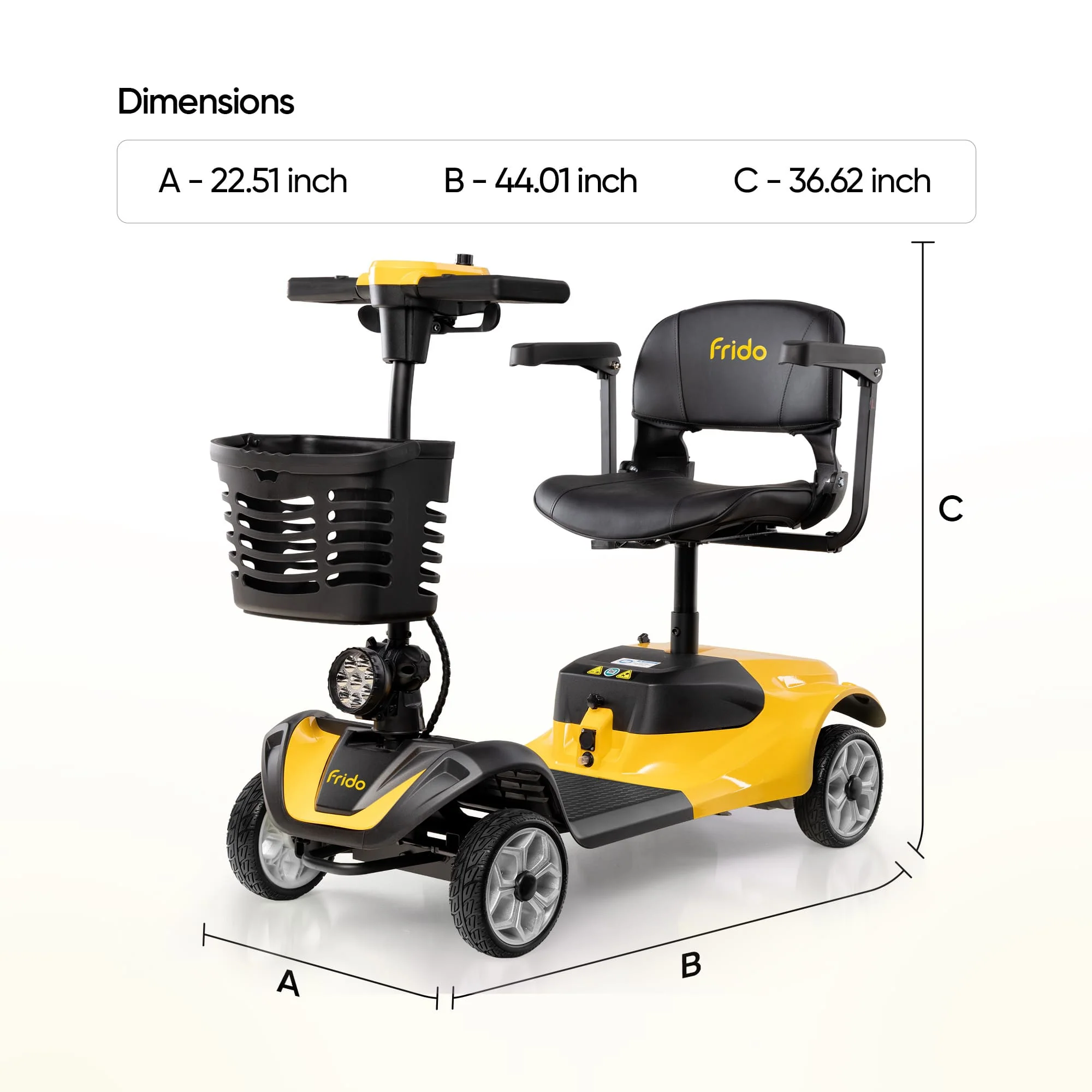 Frido Cruise Mobility Scooter - Image 21