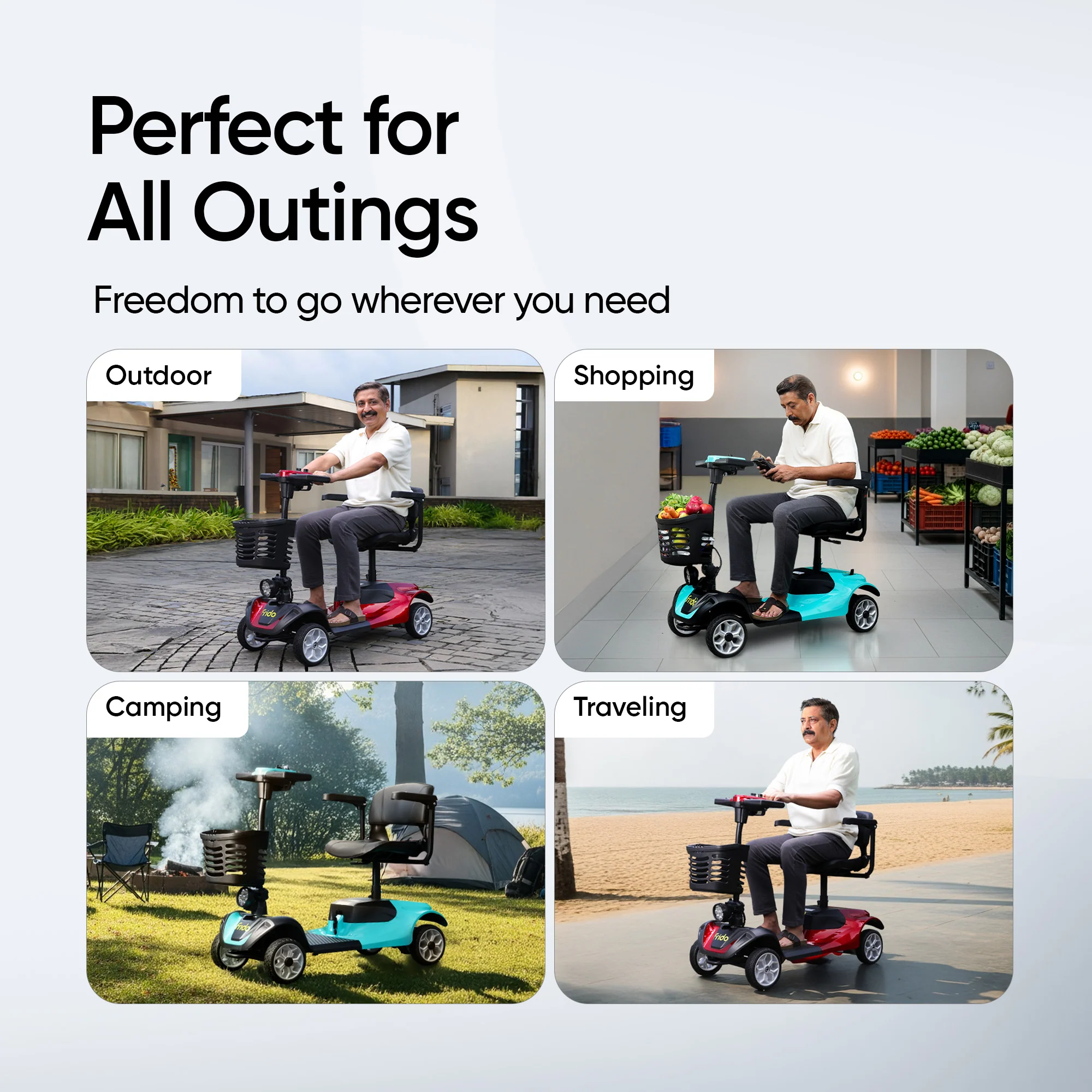 Frido Cruise Mobility Scooter - Image 3