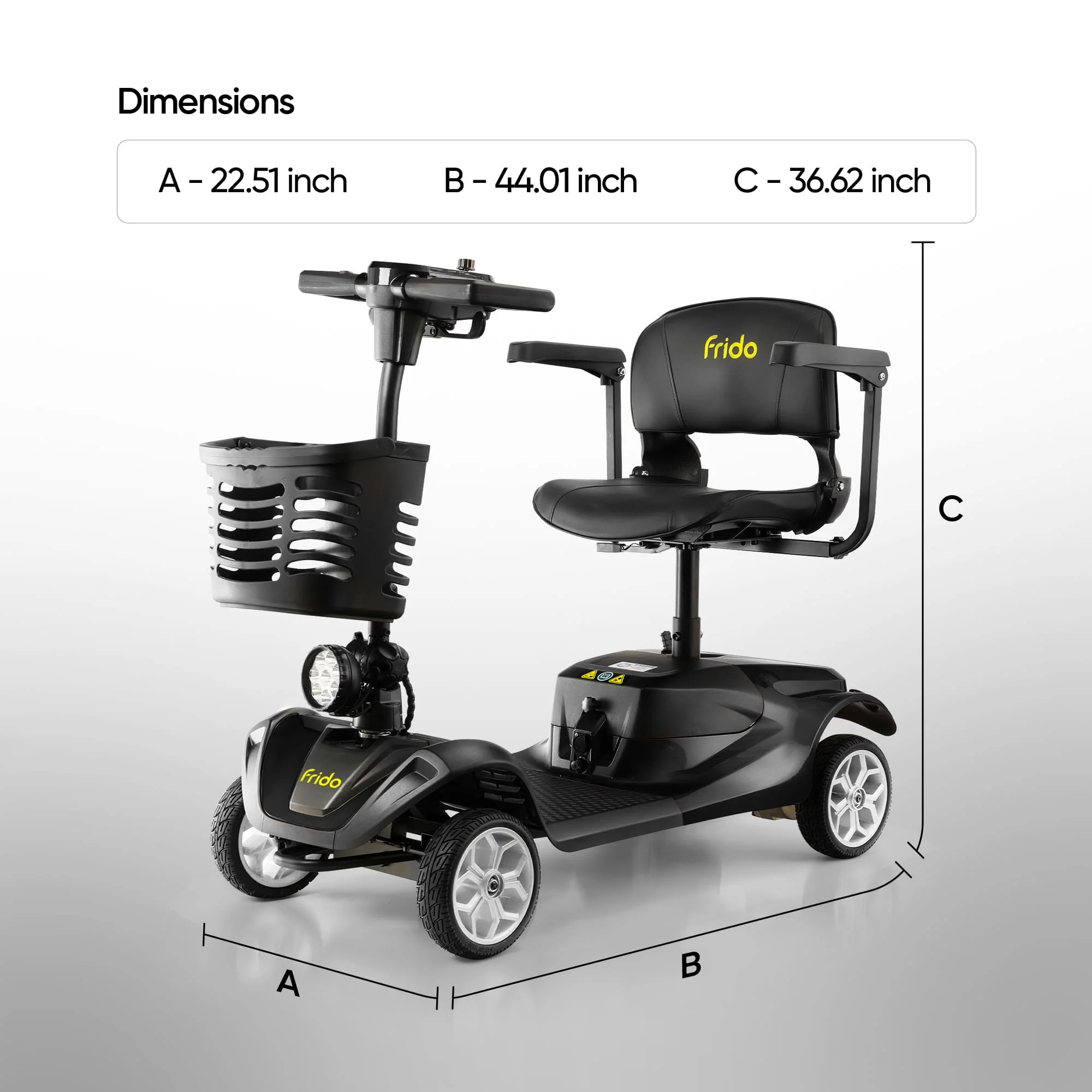 Frido Cruise Mobility Scooter - Image 31
