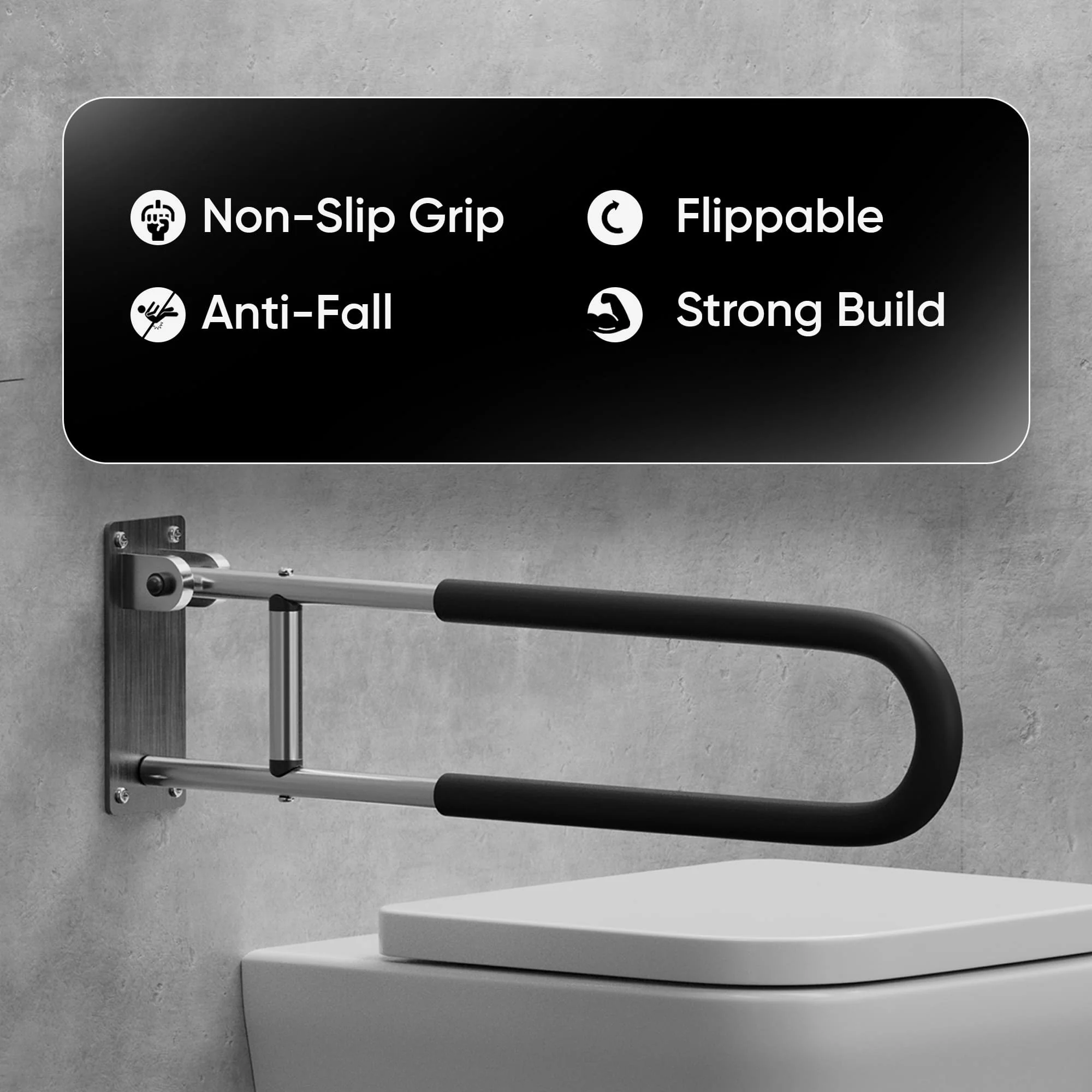 Frido Flip Up Grab Bar - Image 7