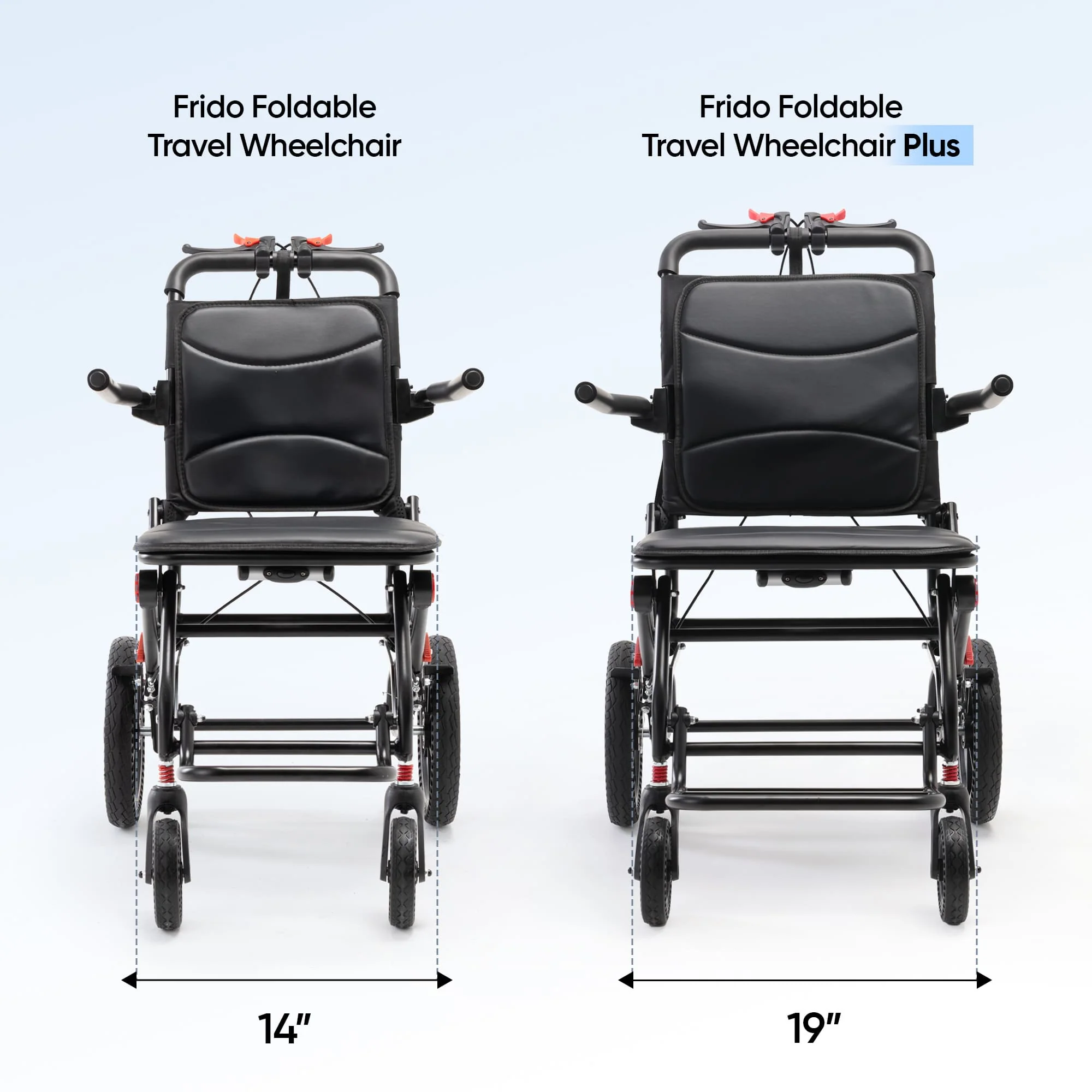 Frido Foldable Travel Wheelchair - Image 4