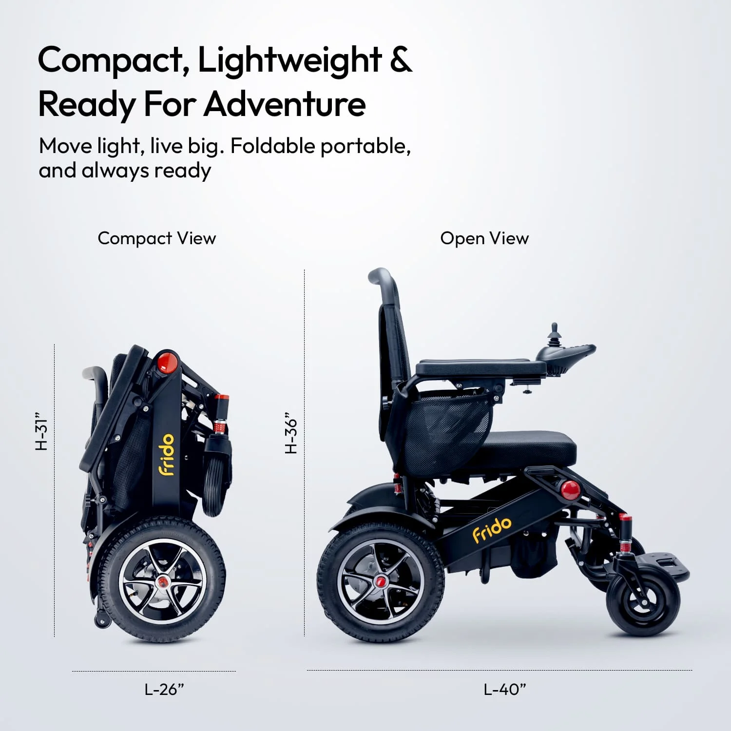 Frido Prime Electric Wheelchair - Image 4