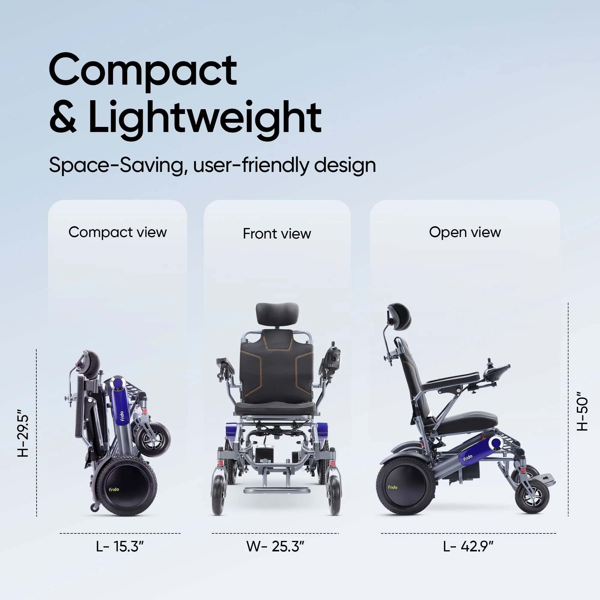 Frido Prime Plus Electric Wheelchair - Image 8