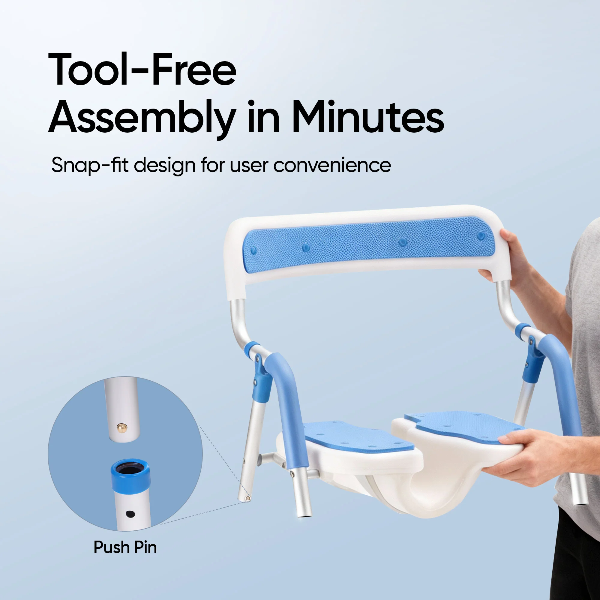 Frido Shower Chair Curve - Image 7