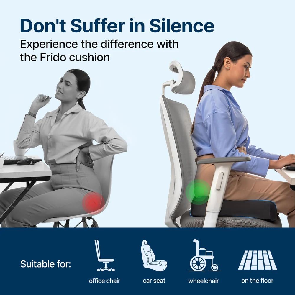 Frido Ultimate Piles Pain Relief Seat Cushion - Image 5