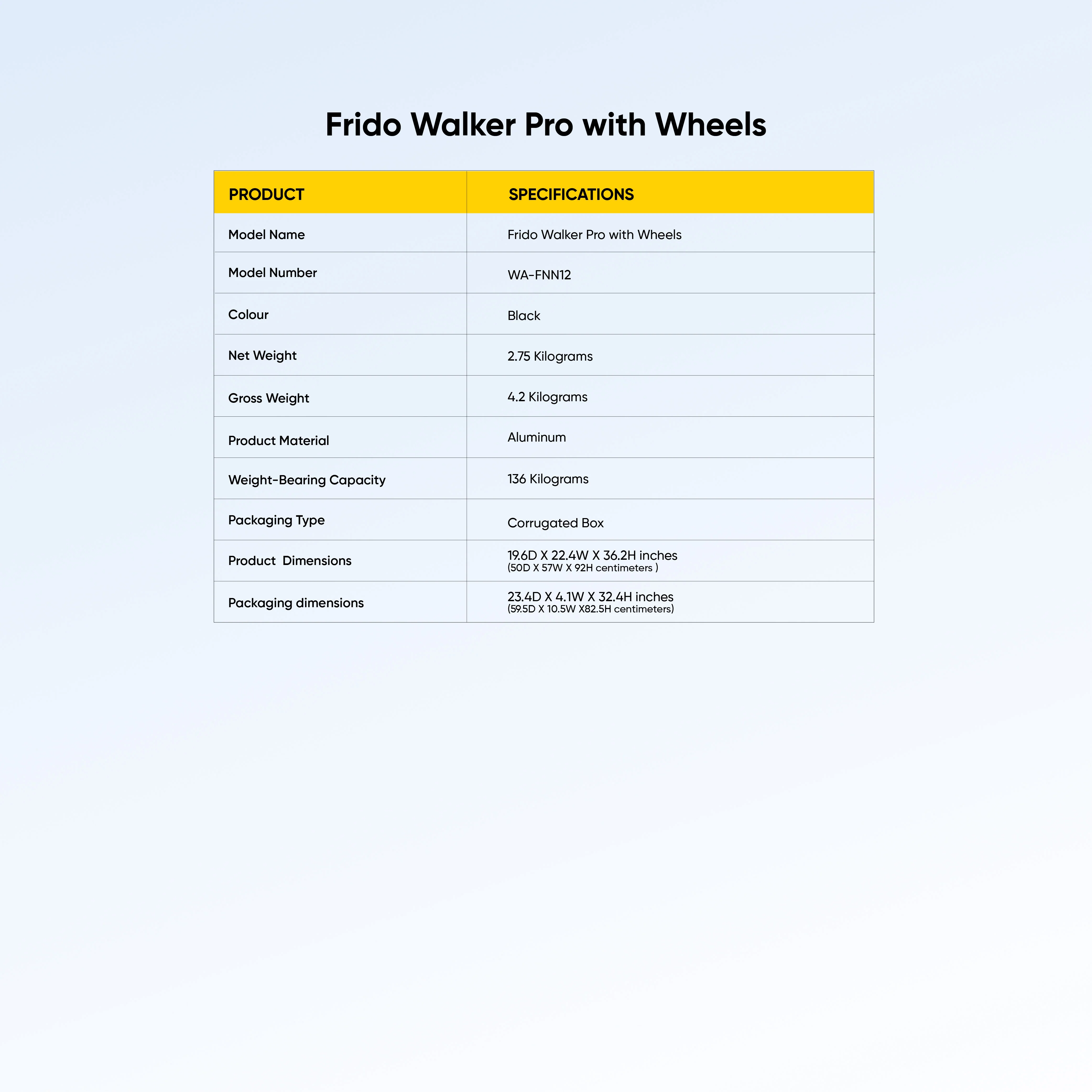 Frido Walker Pro With Wheels - Image 8